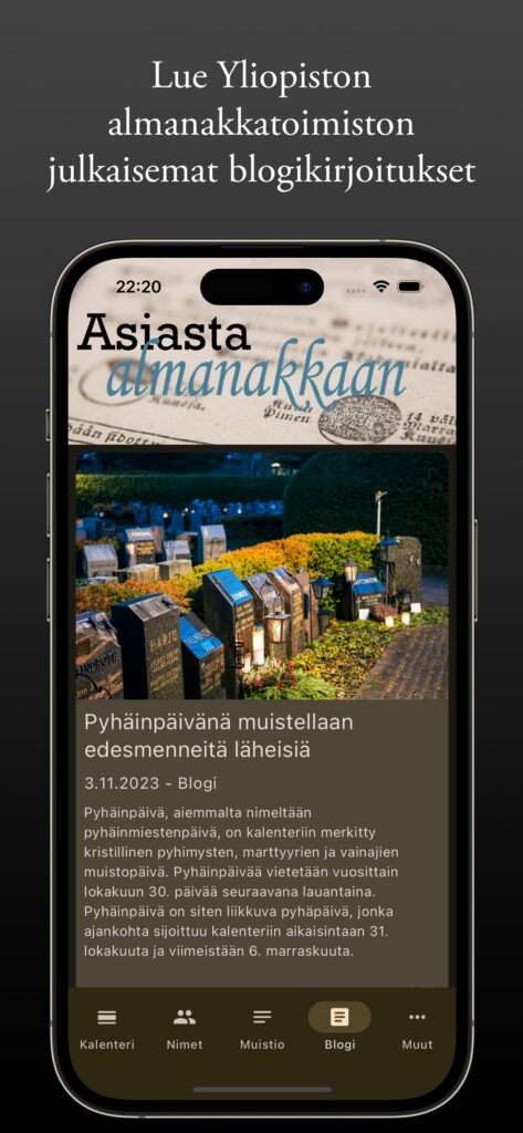 Almanakka screenshot 5