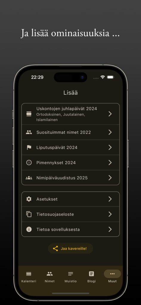 Almanakka screenshot 3
