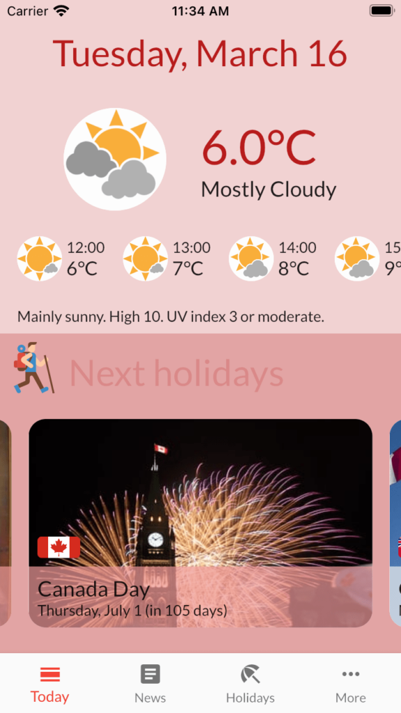 Canadays screenshot 1