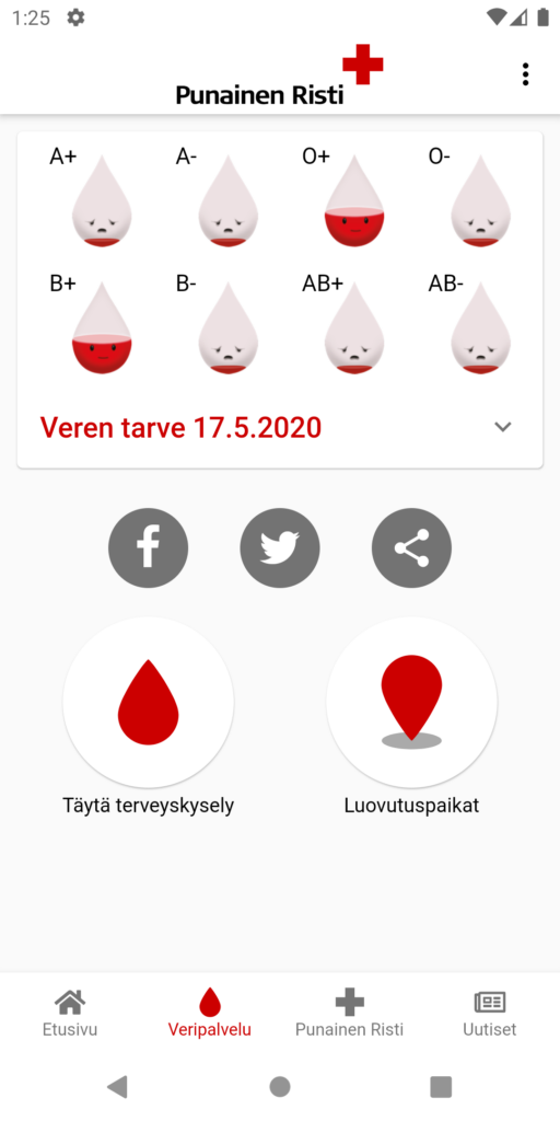 Finnish Red Cross screenshot 2