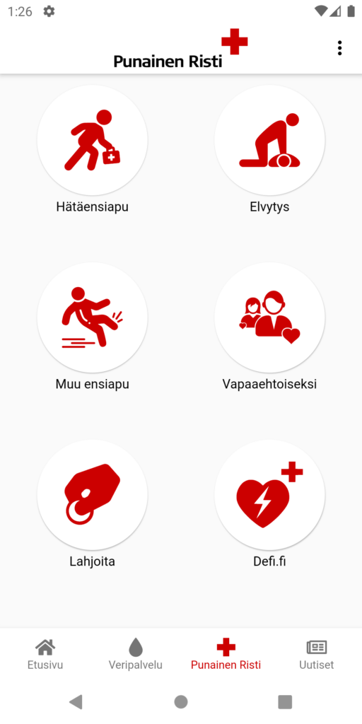 Finnish Red Cross screenshot 3
