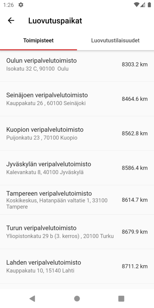 Finnish Red Cross screenshot 4