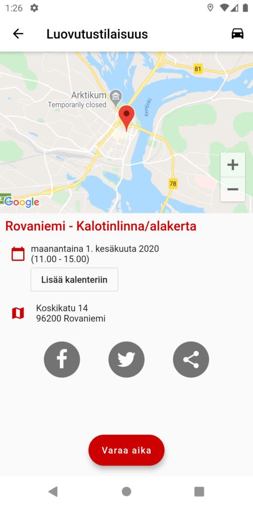 Finnish Red Cross screenshot 6
